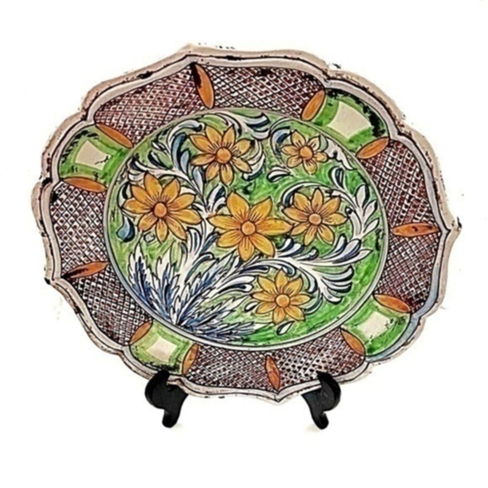 Ugo Zaccagnini Italian Decorative Plate!